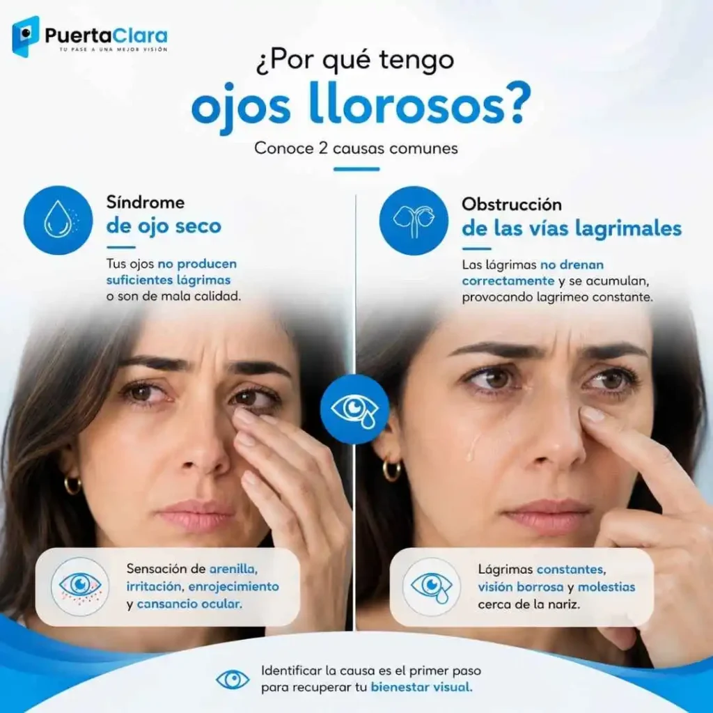 causa ojo lloroso pc