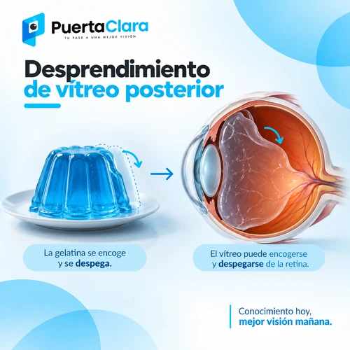 que es desprendimiento vitreo pc
