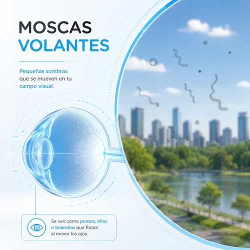 Moscas volantes: conoce sintomas y causas que son las moscas volantes pc