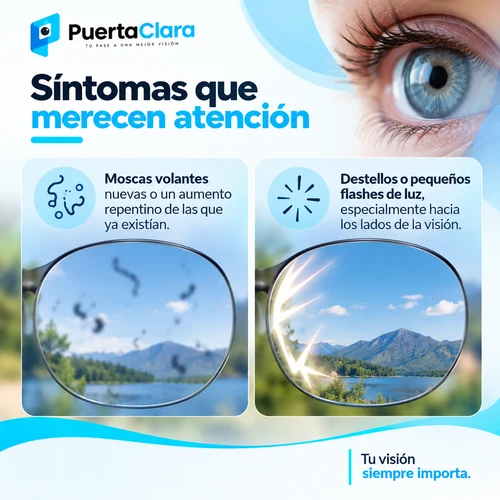 sintomas desprendimiento vitreo pc